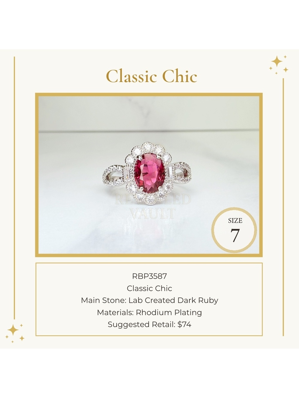 Classic Chic - Size 7 - July Birthday